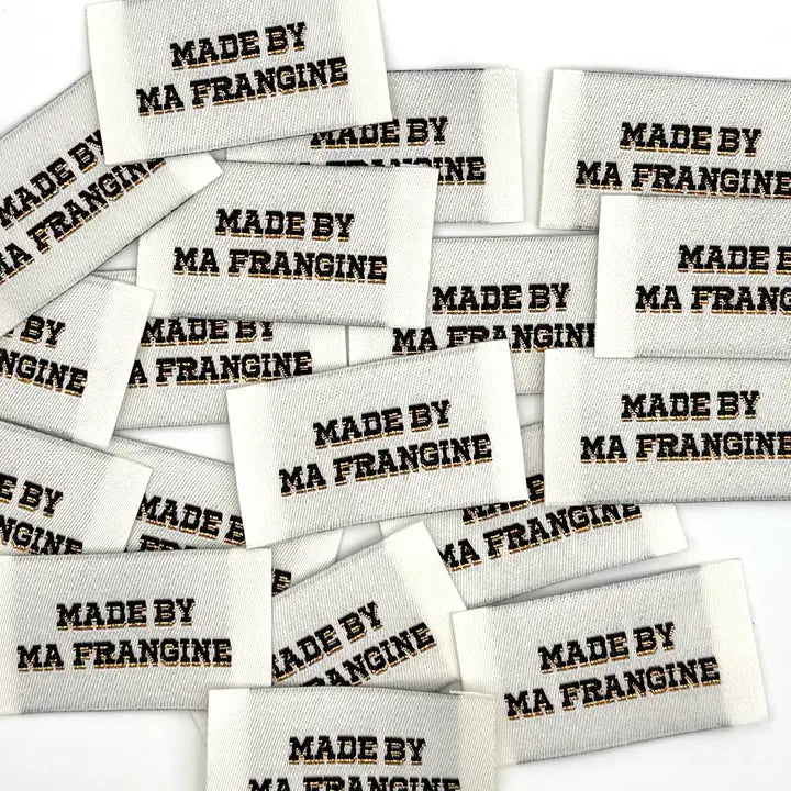 Etiquettes tissées à coudre