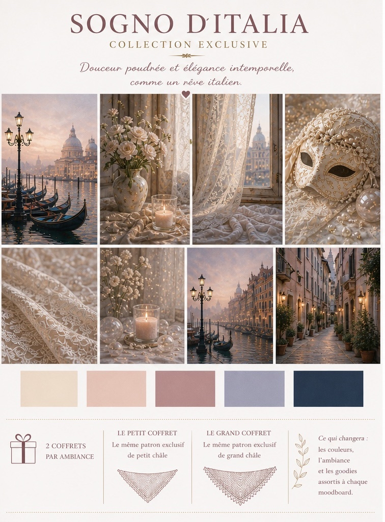Coffret de l'avent... Voyage en Italie...