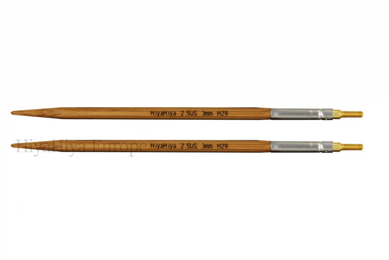 Aiguilles Interchangeables - Bambou - Hiya Hiya - 10 cm