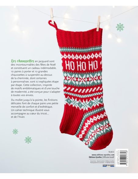 Chaussettes de Noël à tricoter