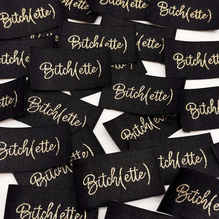 Etiquettes tissées à coudre