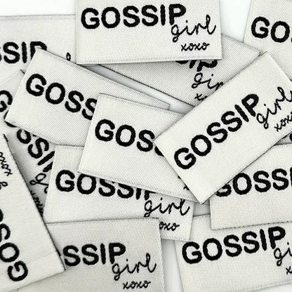 Etiquettes tissées à coudre