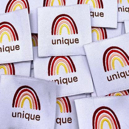 Etiquettes tissées à coudre