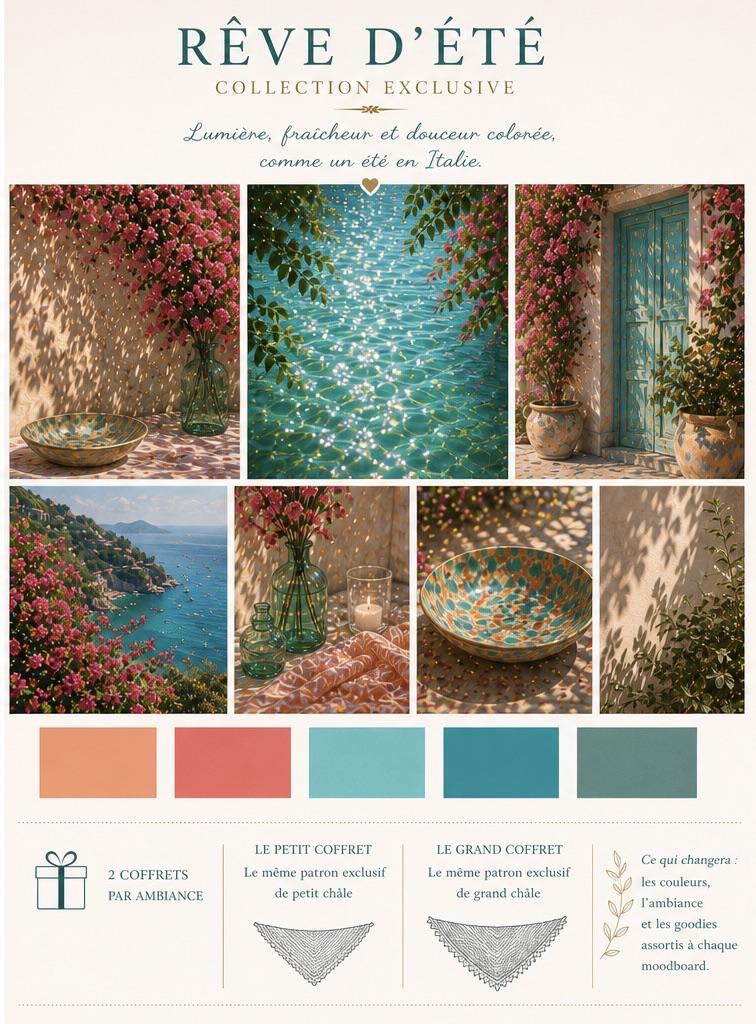 Coffret de l'avent... Voyage en Italie...