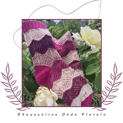 Chaussettes Onde Florale
