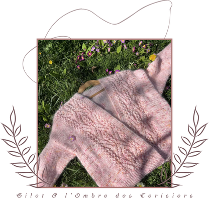 Gilet A l'Ombre des Cerisiers