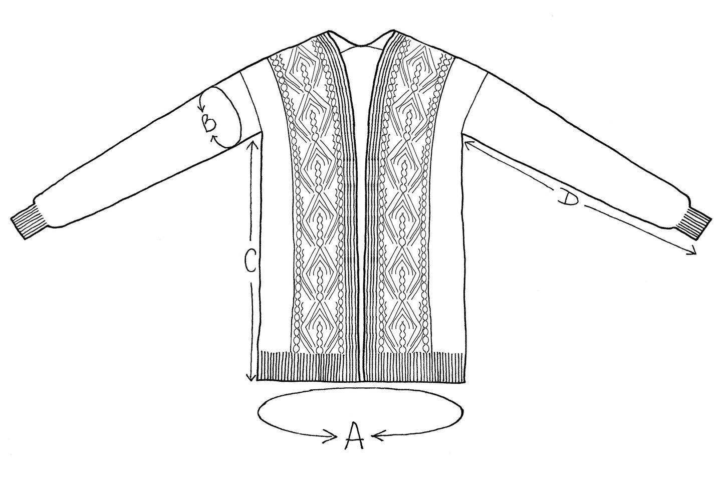 Gilet A l'Ombre des Cerisiers