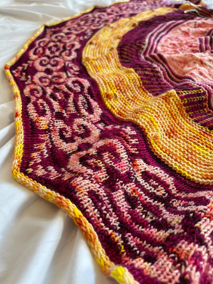 Châle Le Soleil D'Arendelle