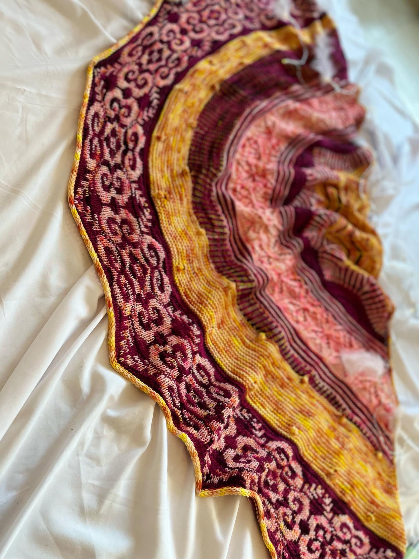 Châle Le Soleil D'Arendelle