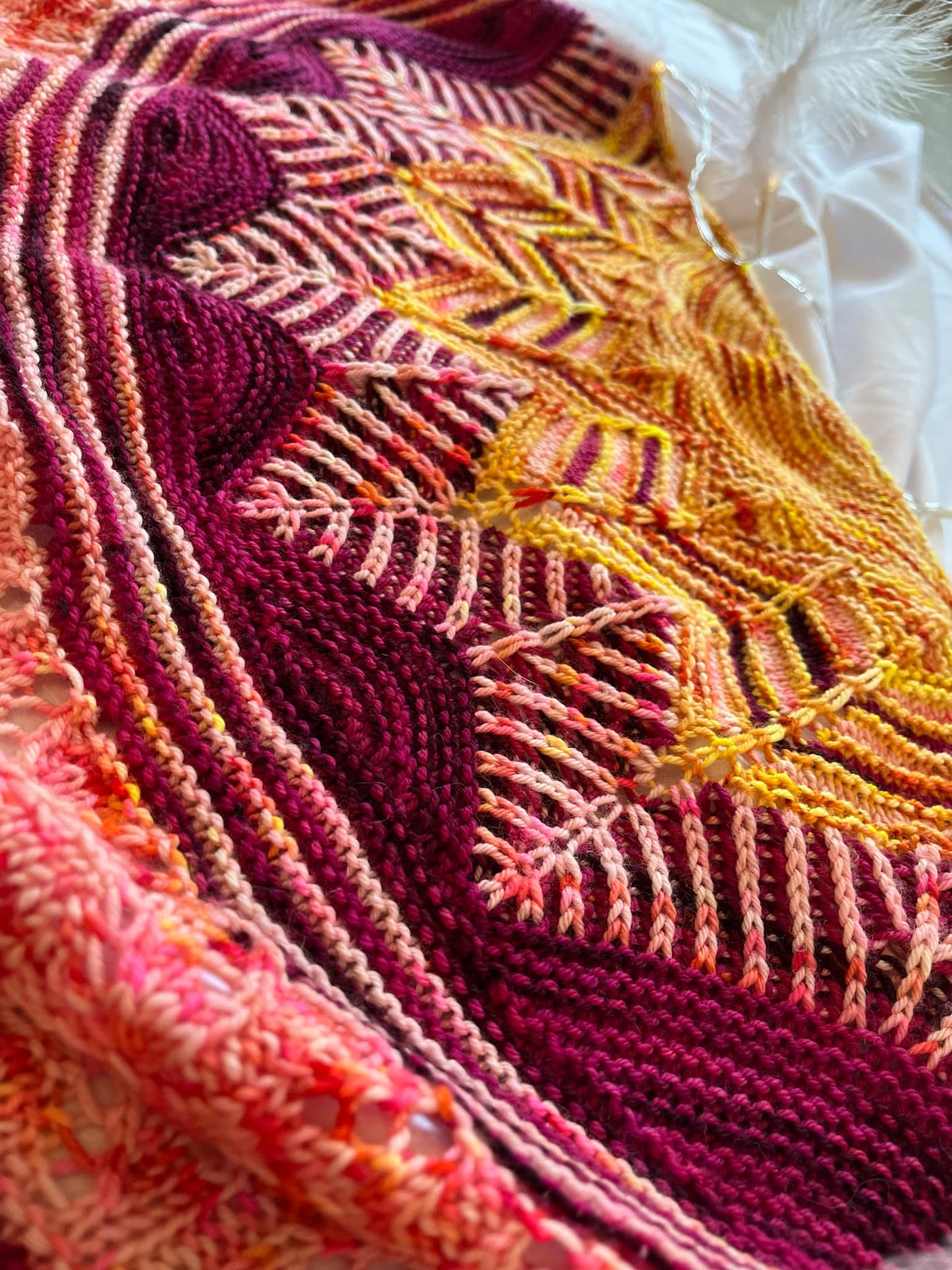 Châle Le Soleil D'Arendelle