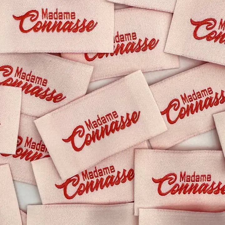 Etiquettes tissées à coudre