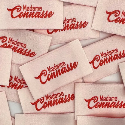 Etiquettes tissées à coudre