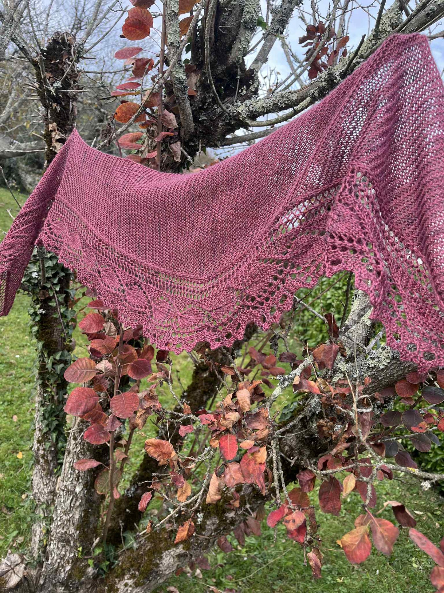 Châle Velours d’Automne