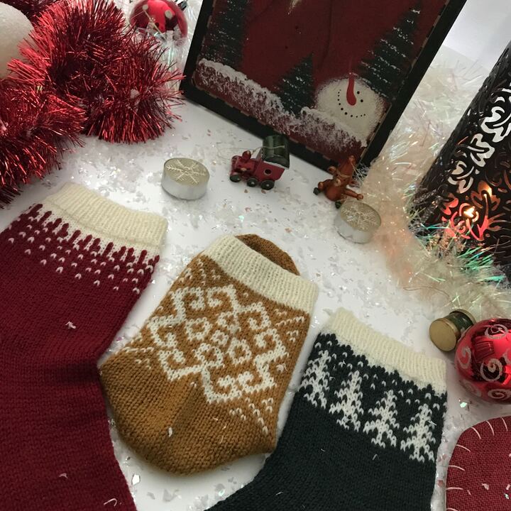 Ebook "Les bas de Noël" (3 patrons)